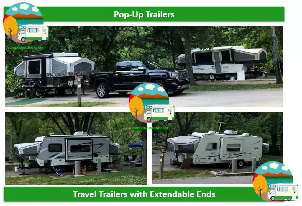 pop up campers rent an rv