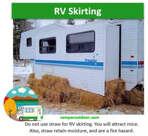 how to keep mice out of rv rv skirting