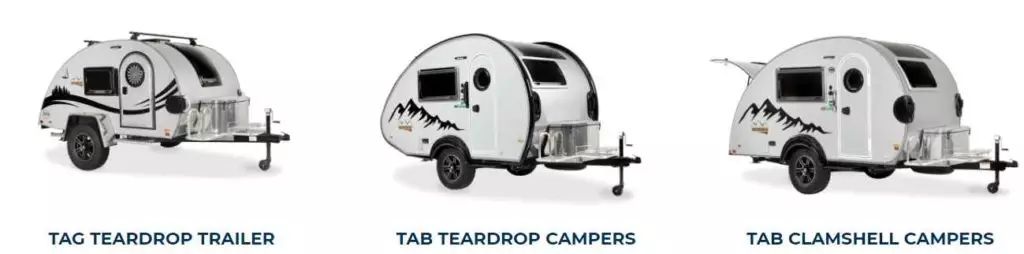 small teardrop new retro campers