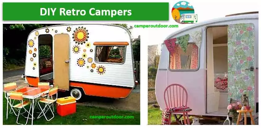 diy retro decor rv camper travel trailer