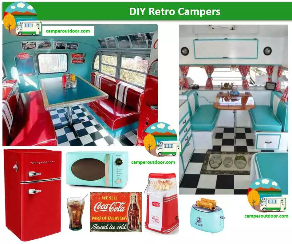 diy retro vintage campers