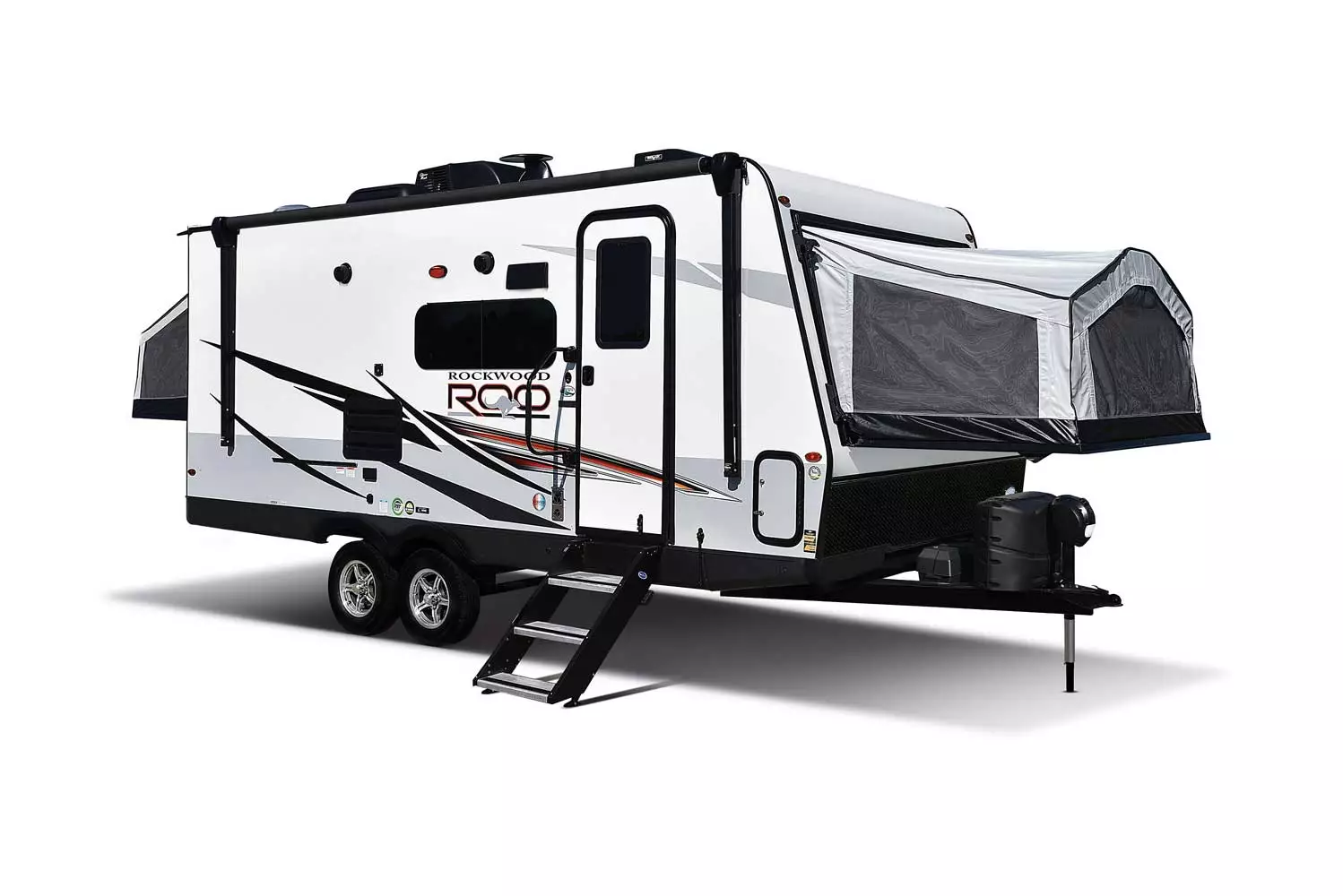 pop up camper with bathroom rockwood roo hybrid travel trailer 