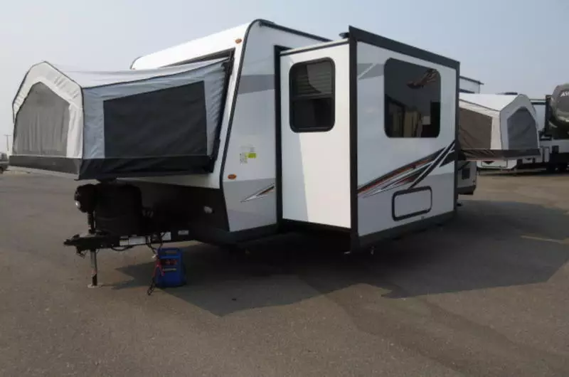 small hybrid travel trailer with bathroom popup camper with bathroom pporta potty rv bathroom