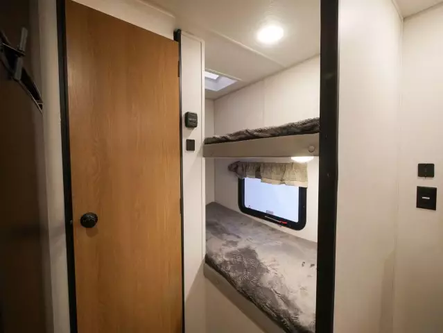 Bunkhouse Travel Trailers Under 5000 lbs with Double Bunks Avenger 17BHS
