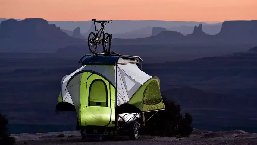 smallest pop up campers