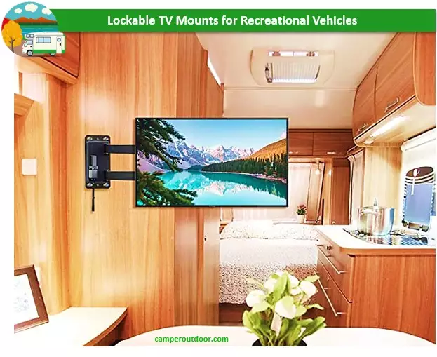 Mounting a TV in a Travel Trailer wooden cabinet