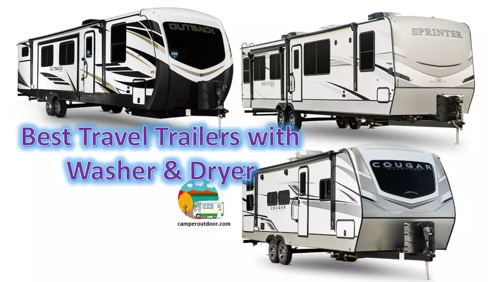 best keystone travel trailers 2022 with washer and dryer
