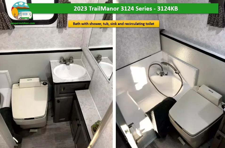 Biggest Pop-Up Camper with Full Dry Bathroom automatic pop up camper 