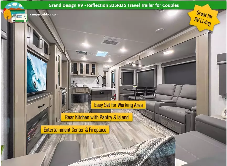 luxury Travel Trailers for Couples for full-time living