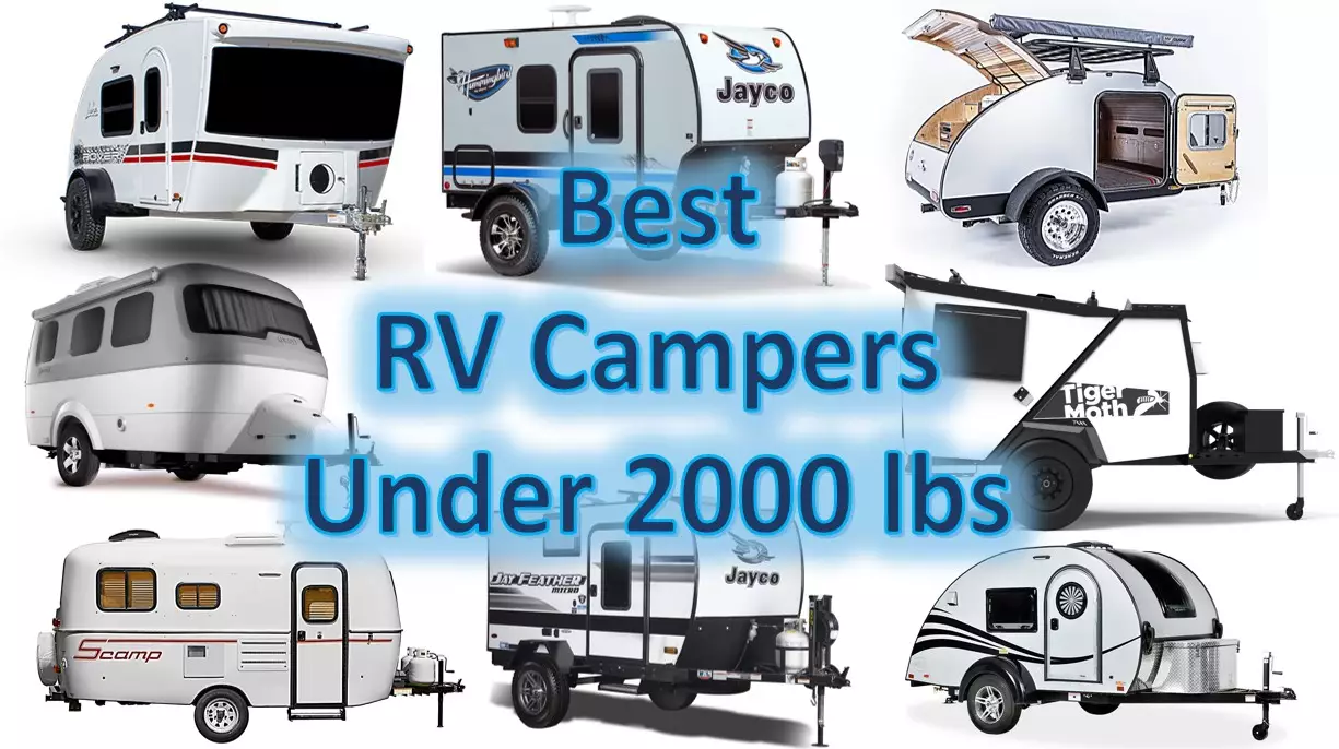 campers under 2000 lbs