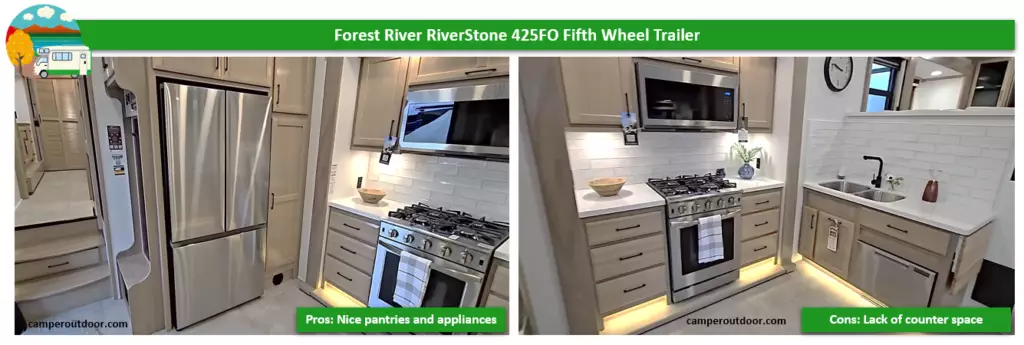 riverstone 425fo kitchen pros and cons