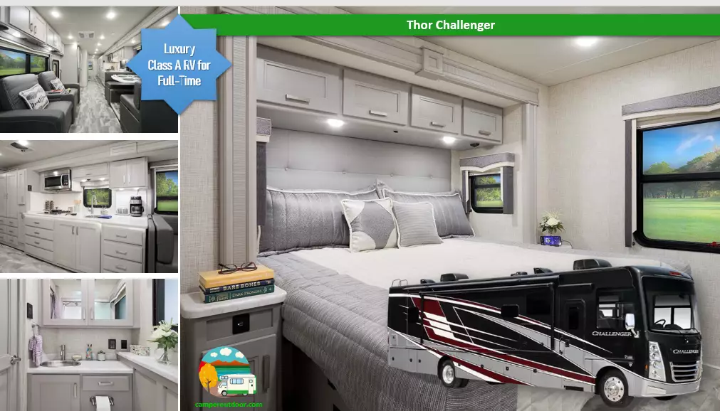 best class a rv for full time living thor challenger 35mq