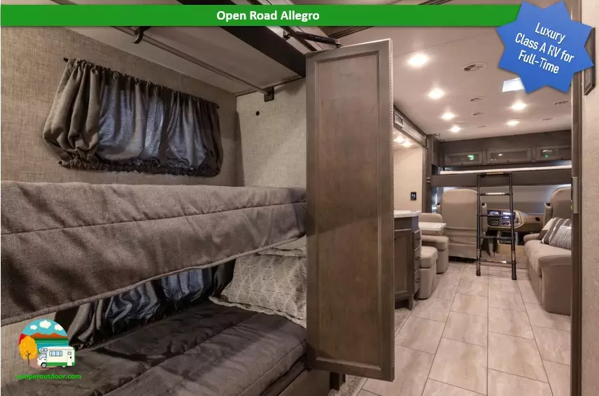  class a rv for full time living for a family