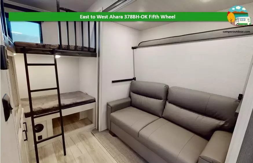 ahara 378bh-ok fifth wheel for full time living with a family