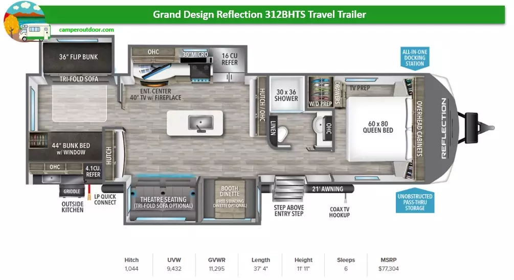 grand design floor plan for family for 4