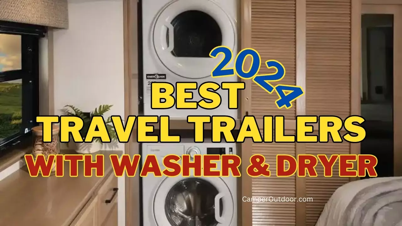 washer and dryer travel trailer 2024