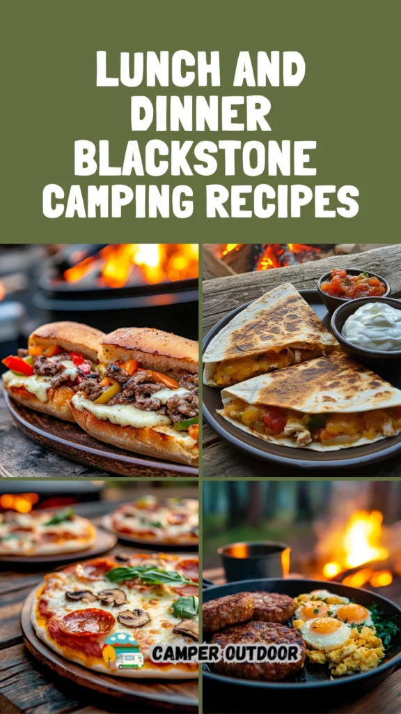 Blackstone camping recipes