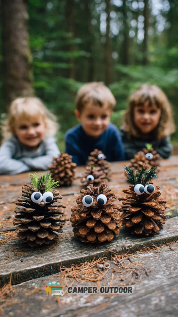 camping crafts for kids