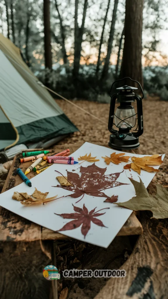 camping crafts for kids