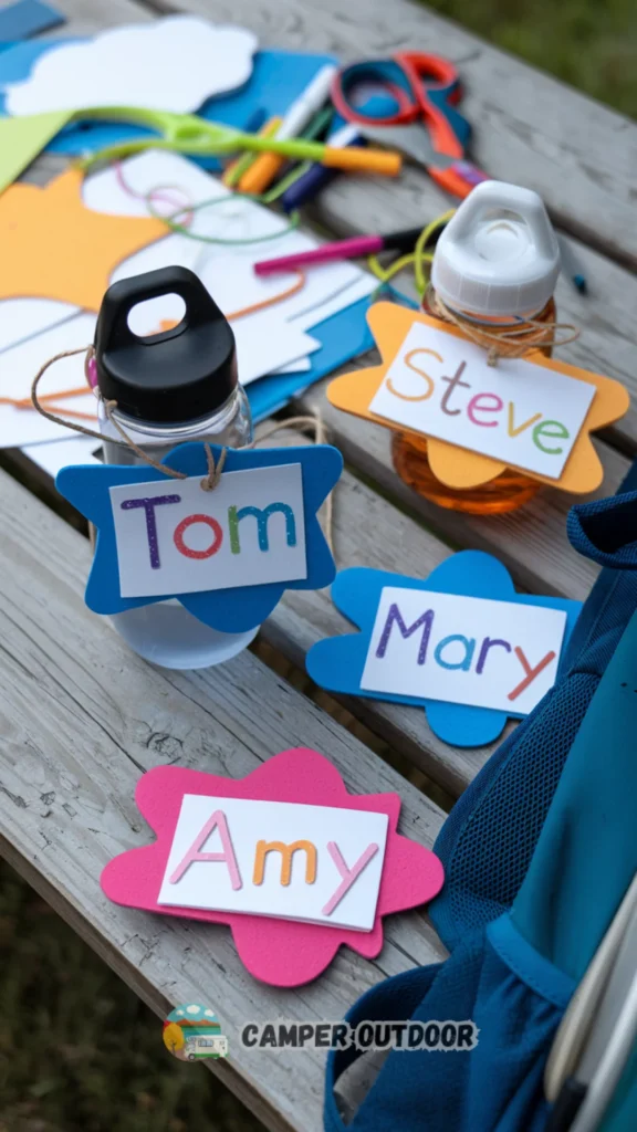 camping crafts for kids