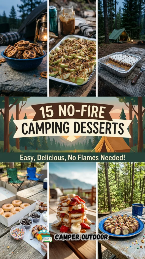 no-fire camping desserts