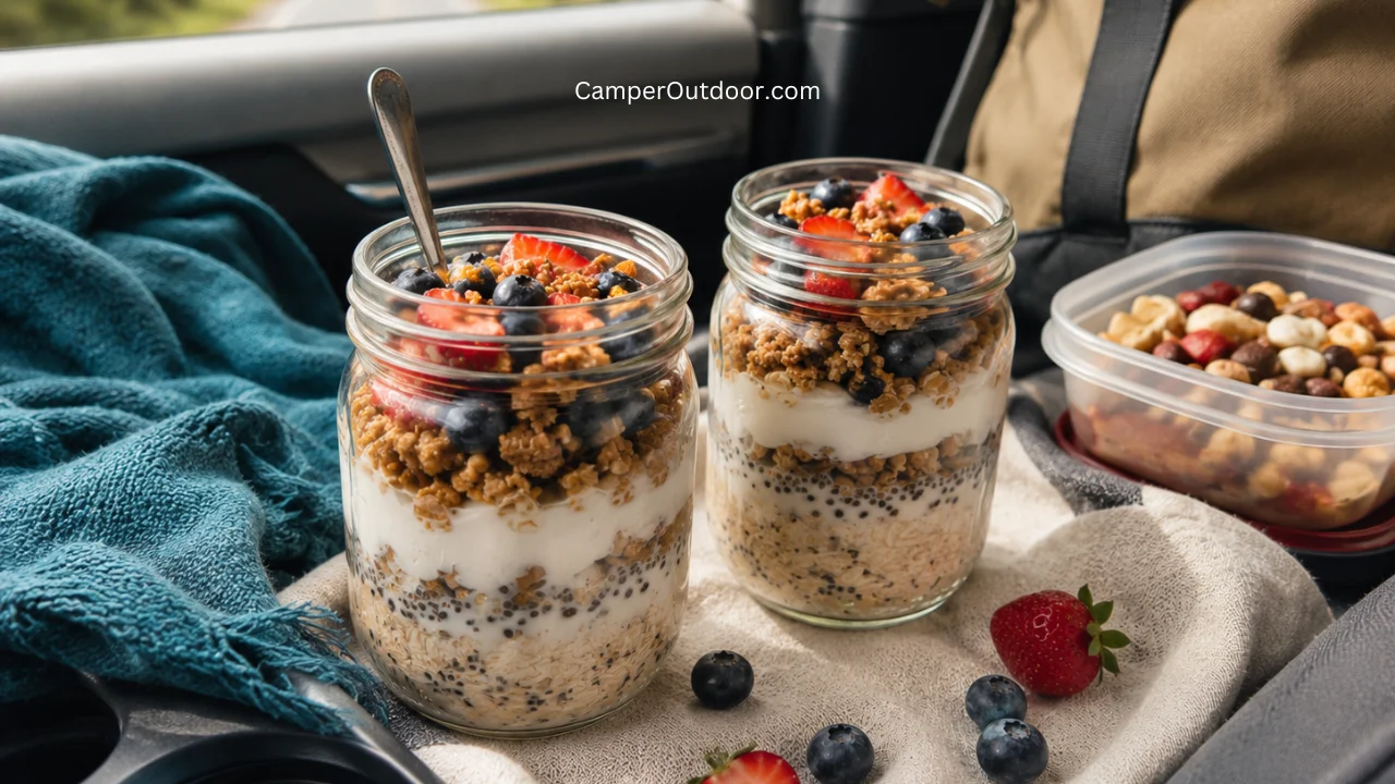 road trip snacks and meals
